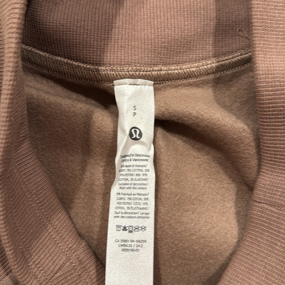NWT Lululemon Scuba HR Mini Skirt Taupetastic Size S - Picture 5 of 6